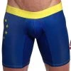 Mensuas MN0866 Europe Flag Long Boxer