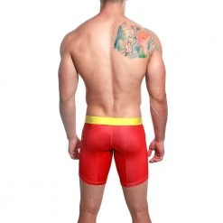 Mensuas MN0871 China Flag Long Boxer