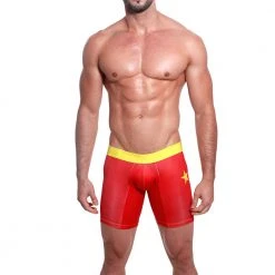 Mensuas MN0871 China Flag Long Boxer