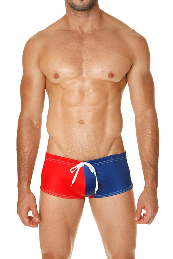 Mensuas MN8019 Texas Flag Swim Boxer 3 Mensuas MN8019 Texas Flag Swim Boxer