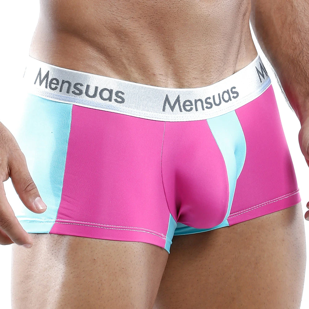 Mensuas MNG007 Colorful Retro Boxer Trunk 3 Mensuas MNG007 Colorful Retro Boxer Trunk