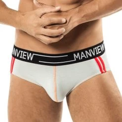 ManView MV9005 Stretch Cotton Edger Brief