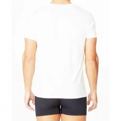 Parker & Max PMFPCS-TDVN1 Classic Cotton Stretch Deep V-Neck T-Shirt