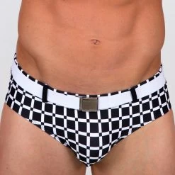 Pistol Pete PPBF311-265 AMALFI Brief W/Belt And Buckle