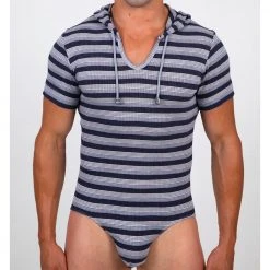 Pistol Pete PPBS402-217 CHROMATIC S/Sleeve Hooded Bodysuit