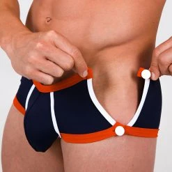 Pistol Pete PPMC521-271 MONACO Midcut W/Pouch And Side Snaps