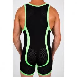 Pistol Pete PPSG310-205 NEON Singlet