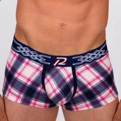Pistol Pete PPUT429-224 CALICO Open Back Trunk Plaid