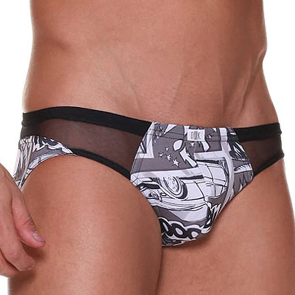 DMK RMF French Comic Retro Mesh Brief 5 DMK RMF French Comic Retro Mesh Brief