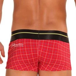 Underwear Croota SC03 Wine Straight Cut Boxer