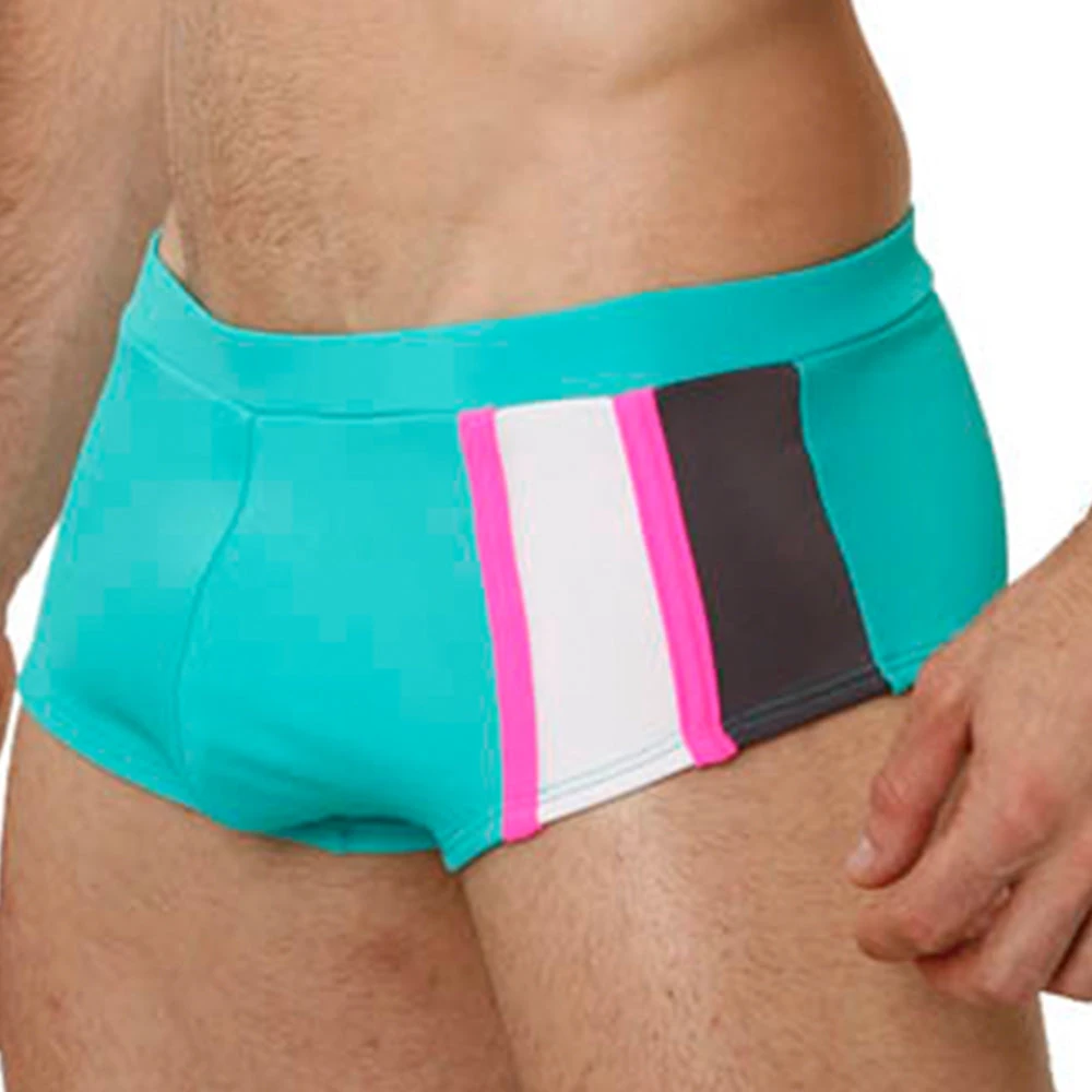 Mensuas MN0688 Turquoise Party Swim Brief 4 Mensuas MN0688 Turquoise Party Swim Brief