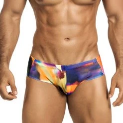 Vuthy 414 Brief Neon Splash Swimwear Multi--ed