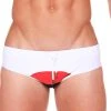 Marcuse M008RD California Swim Brief White 1 Marcuse M008RD California Swim Brief White