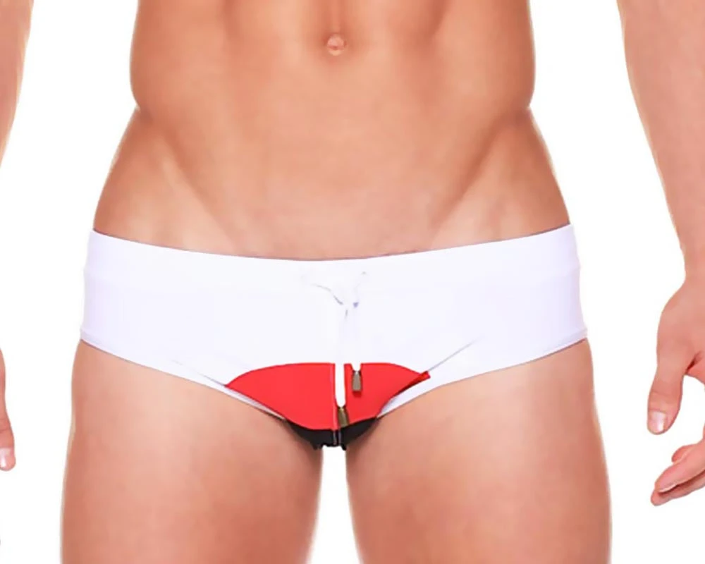 Marcuse M008RD California Swim Brief White 3 Marcuse M008RD California Swim Brief White