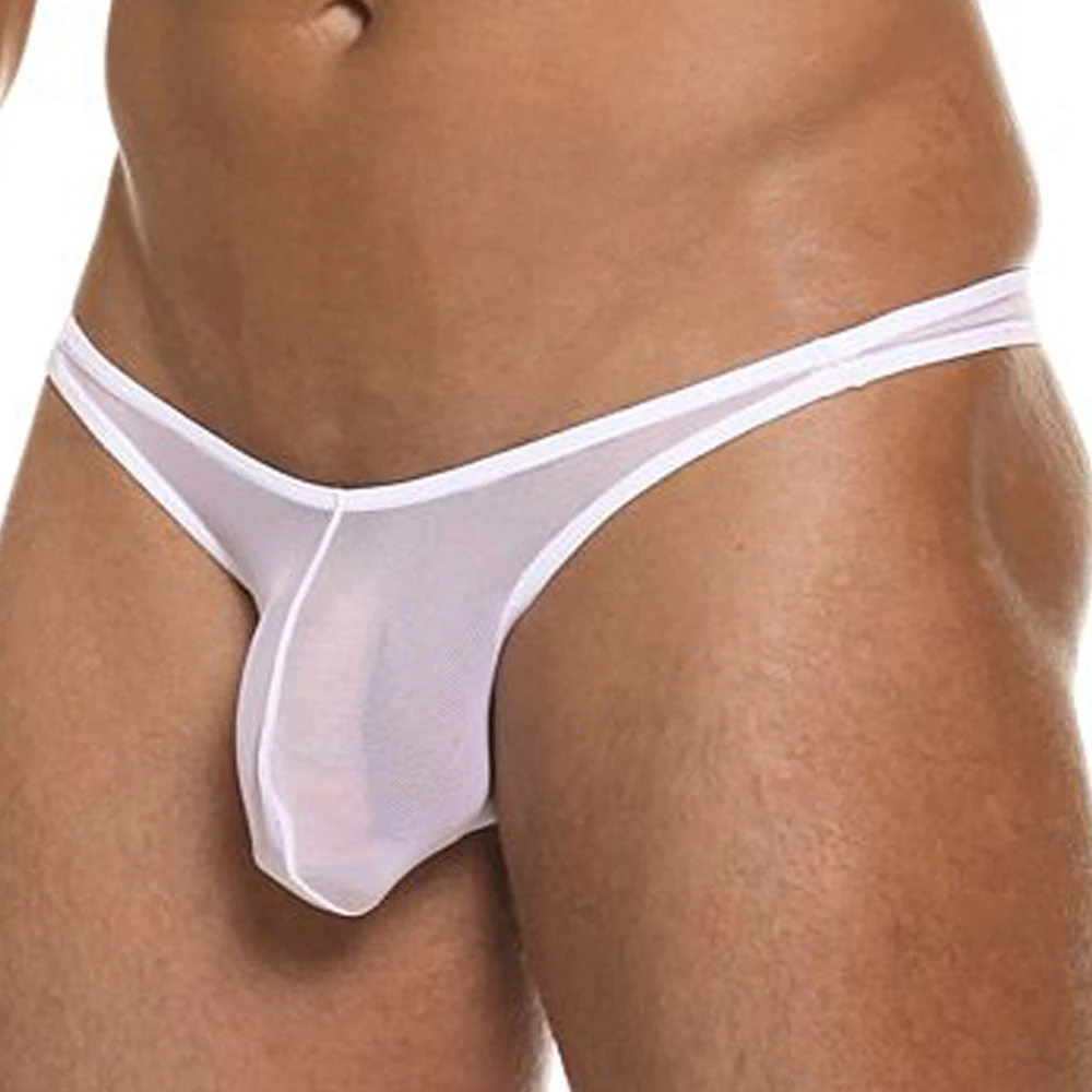 Cover Male CM201 Pouch Enhancing Brazilian Bikini Sheer 5 Cover Male CM201 Pouch Enhancing Brazilian Bikini Sheer