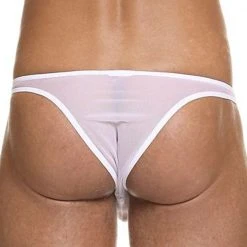 Cover Male CM201 Pouch Enhancing Brazilian Bikini Sheer 8 Cover Male CM201 Pouch Enhancing Brazilian Bikini Sheer