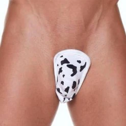 Underwear Rage RAGEFUR Cow Fur C-String
