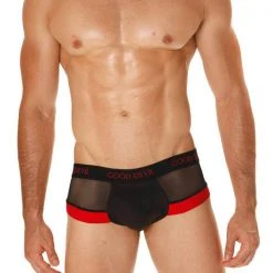 Good Devil GD722 Rotica Sheer Cheeky Brief