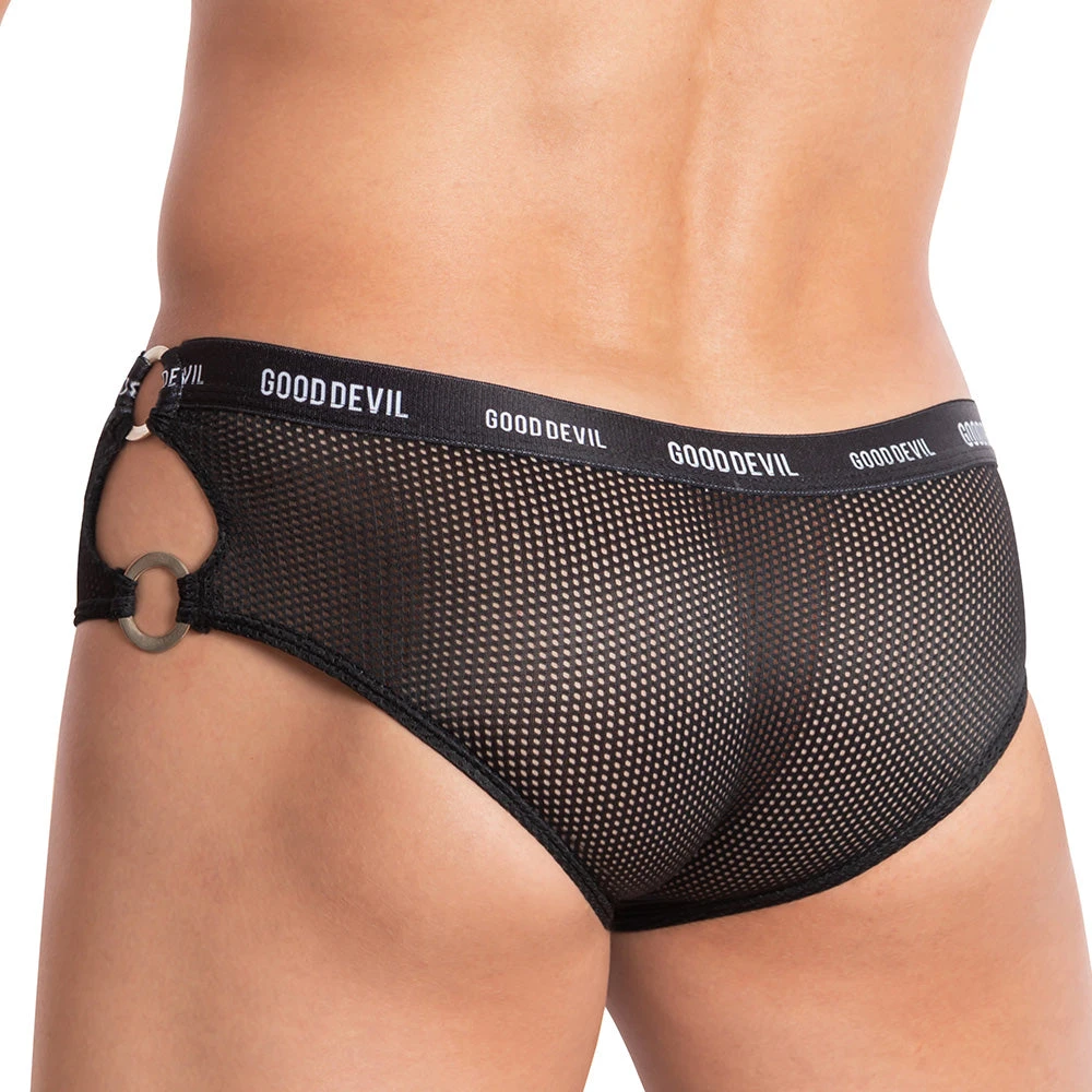 Good Devil GDI020 Mesh Lux Bikini Brief 6 Good Devil GDI020 Mesh Lux Bikini Brief