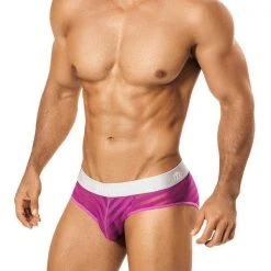 Intymen INT5605 Stripe Sheer Brief