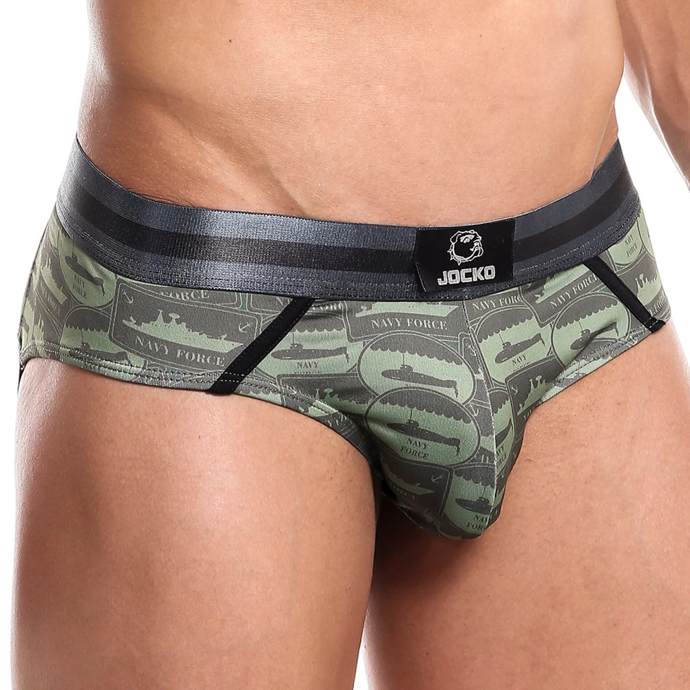 Jocko JKE004 Camo Brief Jockstrap 7 Jocko JKE004 Camo Brief Jockstrap