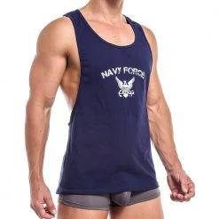 Jocko JKM006 Navy Force Tank Shirts 14 Jocko JKM006 Navy Force Tank Shirts