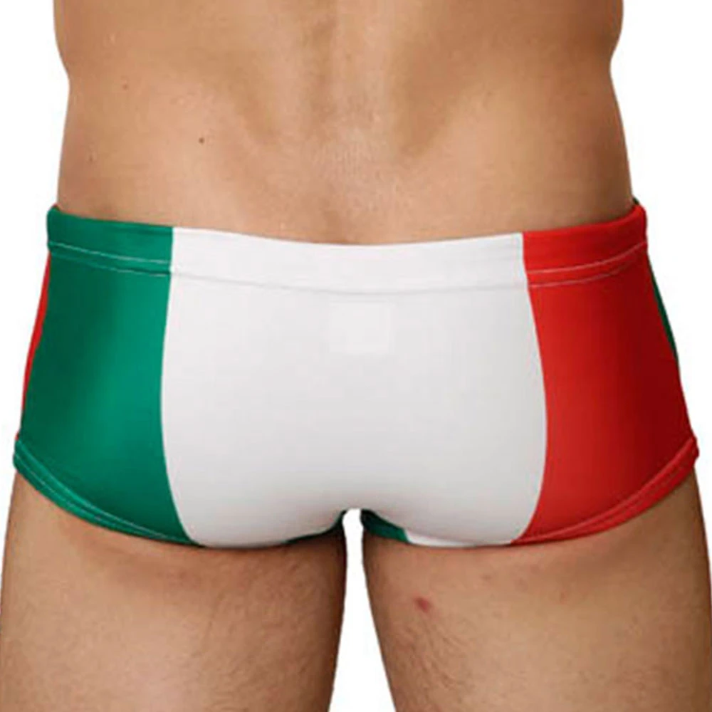 Mensuas MN8012 Mexico Flag Swim Trunk 5 Mensuas MN8012 Mexico Flag Swim Trunk