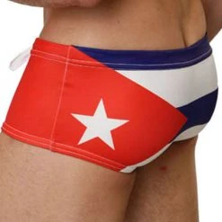 Mensuas MN8009 Flag Swim Trunk 8 Mensuas MN8009 Flag Swim Trunk