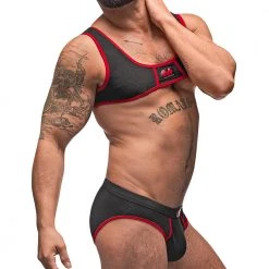 Male Power 100052 Cotton Spandex Mini Tank Bikini Set