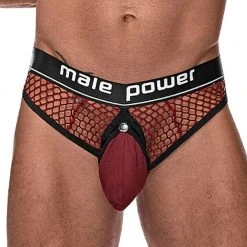 Male Power 410260 Cock Pit Net Cock Ring Thong