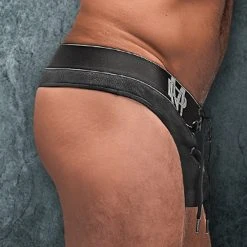 Male Power 430250 Ice Lace Up Thong 11 Male Power 430250 Ice Lace Up Thong