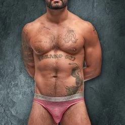 Male Power 442252 Mesh Rib Bong Thong