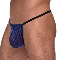Male Power 450264 Diamond Mesh Posing Strap G-String