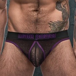 Male Power 461256 Airotic Mesh Enhancer Thong