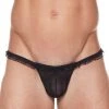 Underwear Male Basics MBL-015 Ruffled V Thong