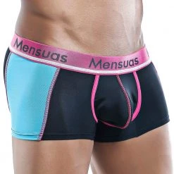 Mensuas MNG020 Boxer Trunk White/Aqua