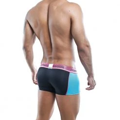 Mensuas MNG020 Boxer Trunk White/Aqua