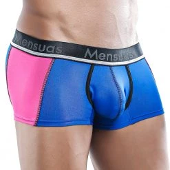 Mensuas MNG020 Boxer Trunk White/Aqua