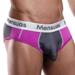 Mensuas MNJ010 Brief Turquoise/White 15 Mensuas MNJ010 Brief Turquoise/White