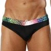 Cover Male CM0705 Rainbow Cheetah Swim Bikini