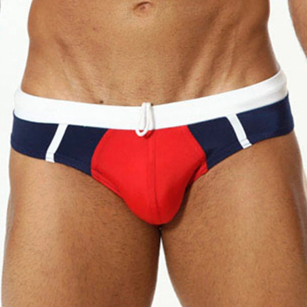 Cover Male CM0708 Red Navy Swim Brief 3 Cover Male CM0708 Red Navy Swim Brief