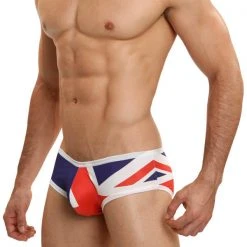 Mensuas MN0815 Great Britain Flag Boxer Brief