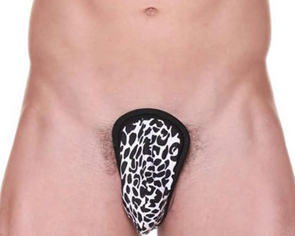 Rage PM5 C-String Thong Snow Leopard Underwear 3 Rage PM5 C-String Thong Snow Leopard Underwear