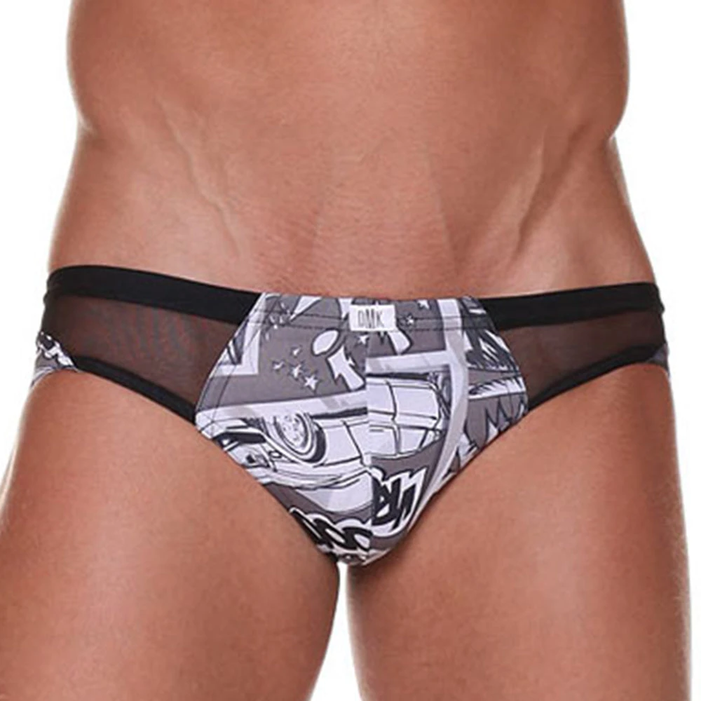 DMK RMF French Comic Retro Mesh Brief 3 DMK RMF French Comic Retro Mesh Brief