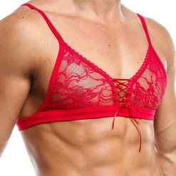 Secret Male SMA012 Fitted Lace Bra Best Sellers