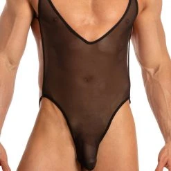 Secret Male SMV002 Deep V Body Suit What's New