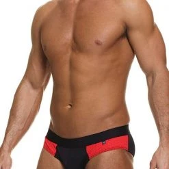 Tulio EM937 Mesh Side Panel Swim Brief
