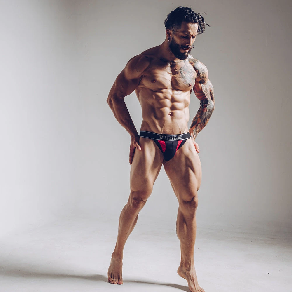 Virile VLE013 High Impact Jockstrap Underwear 5 Virile VLE013 High Impact Jockstrap Underwear