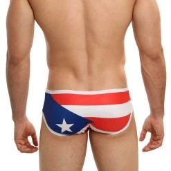 Mensuas MN0824 Puerto Rico Flag Boxer Brief